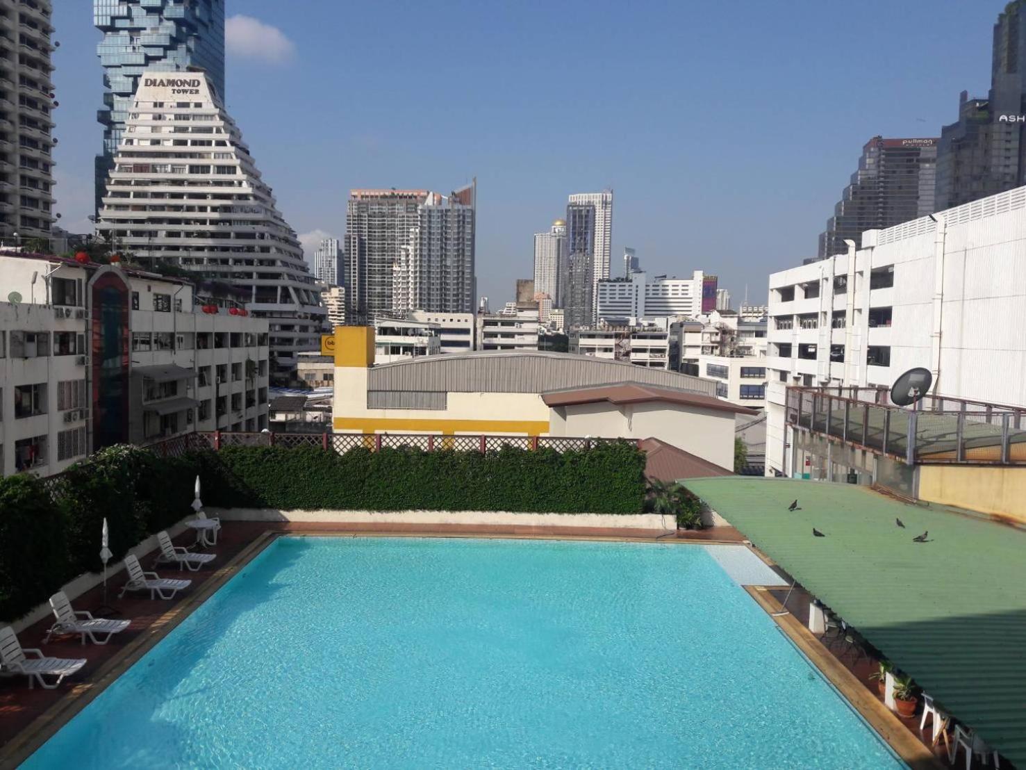 Panoramic City View Room At Silom Bangkok Luaran gambar